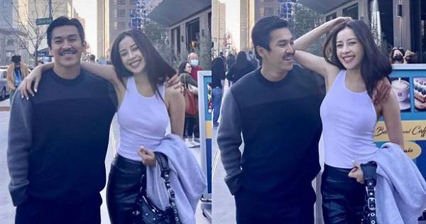 Chi Pu lại chụp ảnh thân mật với trai đẹp tại Mỹ, "người ấy" là ai?