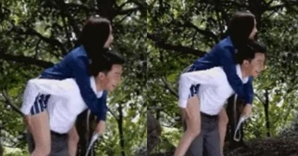 Dương Mịch "dễ dãi" vô tư để bạn diễn nam vuốt ve đùi