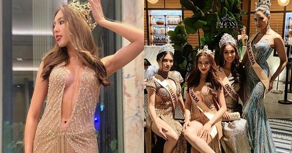 Thùy Tiên diện váy ngắn dự họp báo Miss Grand, netizen gọi tên Can Lộ Lộ