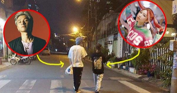 Rộ ảnh "team qua đường" bắt gặp Min và 16 Typh đi chơi đêm "chỉ có 2 ta"