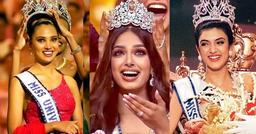 3 người đẹp Ấn Độ đăng quang Miss Universe, Tân Hoa hậu có phải đẹp nhất?