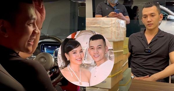 Đại gia trẻ mang 8 tỷ tiền mặt đi mua siêu xe tặng Phương Trinh Jolie
