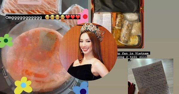 Thùy Tiên xúc động khi được fan "trợ cấp" cả vali quà vặt, chuẩn "của 1 đồng, công 1 nén"