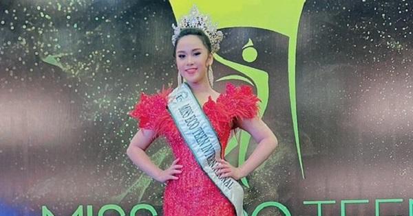 Bella Vũ đăng quang Miss Eco Teen International 2021