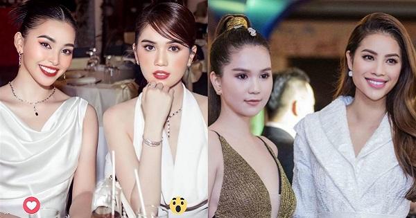 Ngọc Trinh bị "Hoa hậu đẹp nhất Việt Nam" Trần Tiểu Vy "chơi đẹp"