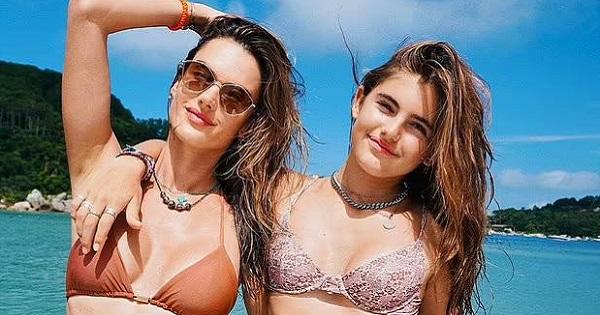 Mới 13 tuổi, con gái Alessandra Ambrosio đã sở hữu sắc vóc "cực nuột" không thua mẹ siêu mẫu