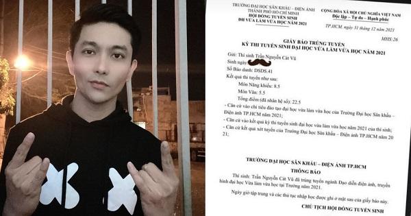 Thi Đại học ở tuổi 36, nam ca sĩ Tim đạt kết quả rất cao