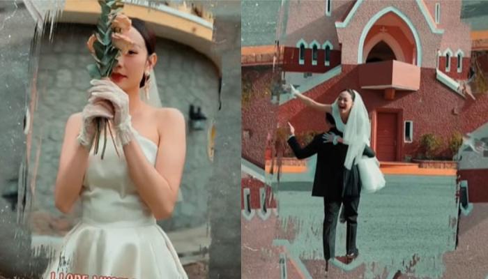 Minh Hằng “nhá hàng” ảnh cưới, fan nhìn cái đoán được luôn chụp ở đâu