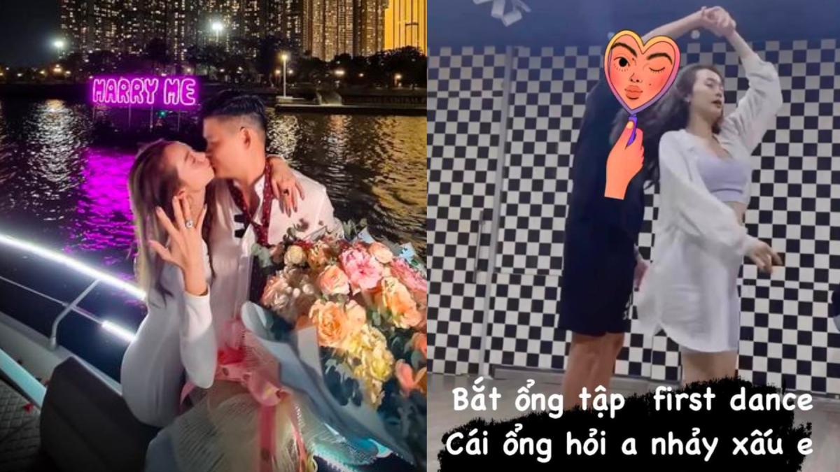 Minh Hằng tập nhảy chăm chỉ cùng chồng, hé lộ anh xã stress vì mình quá "khắt khe"