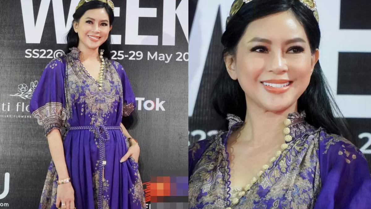 Ngỡ ngàng với nhan sắc U60 của mẹ chồng Tăng Thanh Hà qua camera thường