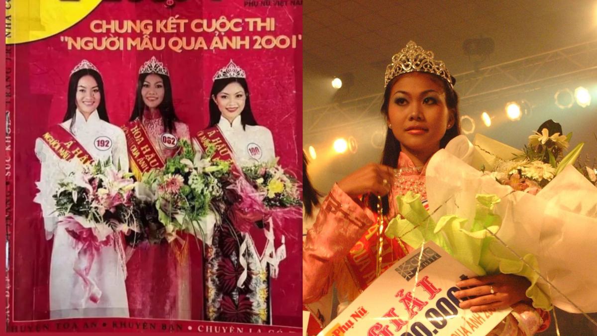 Thanh Hằng tự khui nhan sắc khi đăng quang Hoa hậu cách đây 20 năm trước