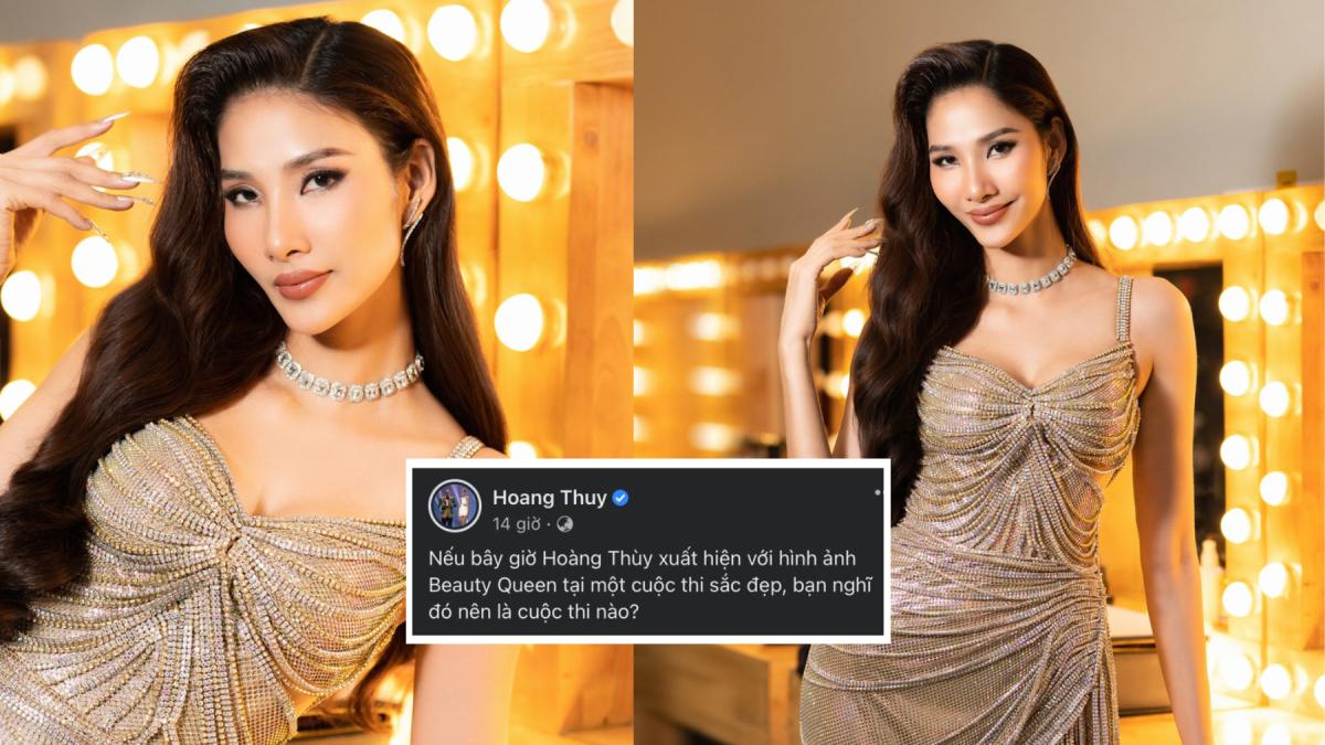 Hoàng Thùy thông báo sẽ trở lại làm Beauty Queen tại một cuộc thi sắc đẹp