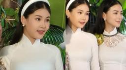 Lê Âu Ngân Anh xuất hiện sau xác nhận kết hôn, nhan sắc kiều diễm đúng chuẩn cô dâu