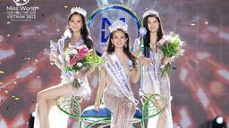 Top 3 Miss World Vietnam 2022 nhận được bao nhiêu tiền thưởng