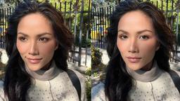 H'Hen Niê tóc dài nữ tính, như mẫu Victoria's Secret tại trời Tây