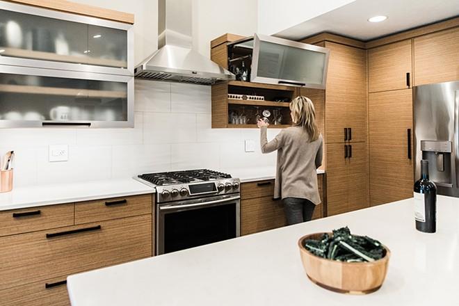 Hệ thống lưu trữ thông minh cho căn bếp gọn gàng và sạch đẹp