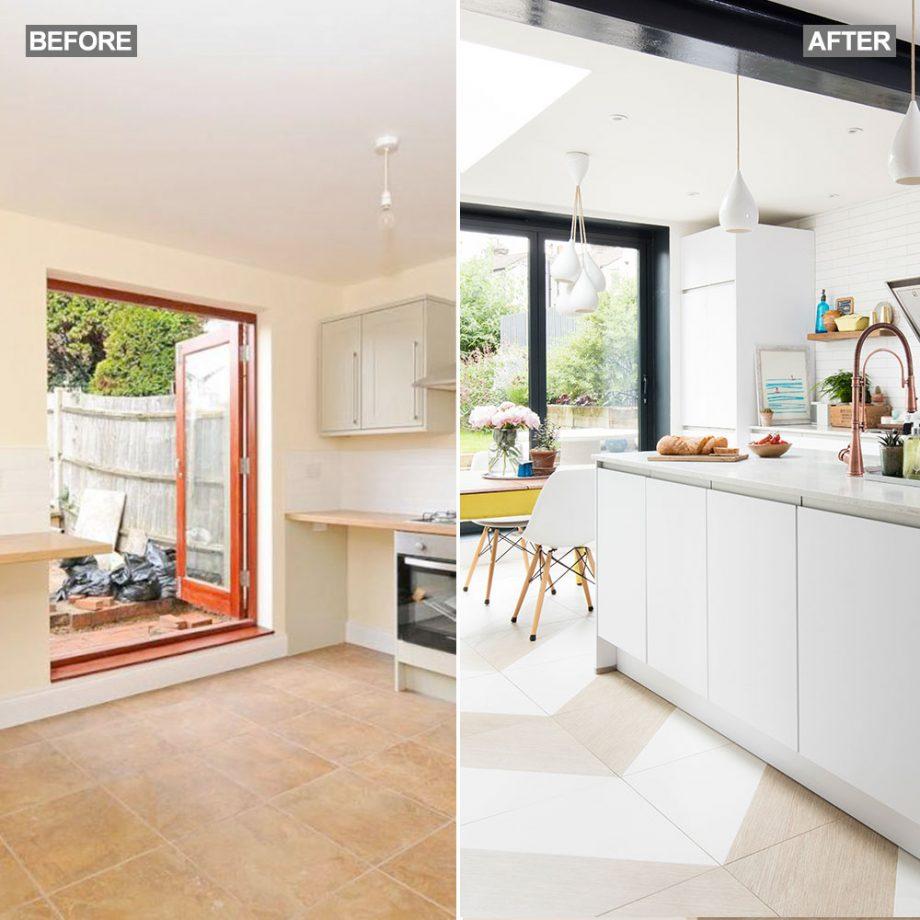 Màn cải tạo phòng bếp gây ngỡ ngàng bởi sự “lột xác” vô cùng ngoạn mục