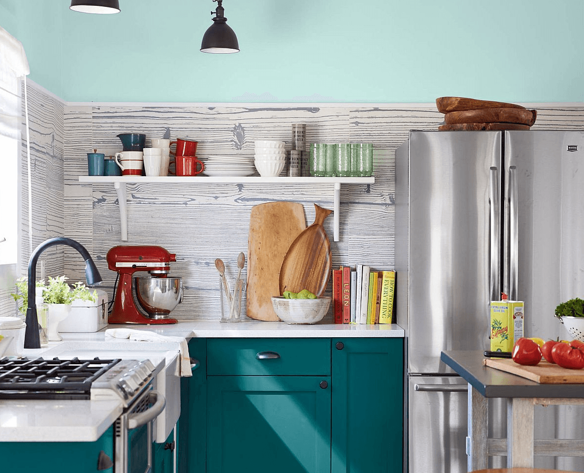 10 phòng bếp nhỏ cực đẹp chứng minh "diện tích chỉ là con số"