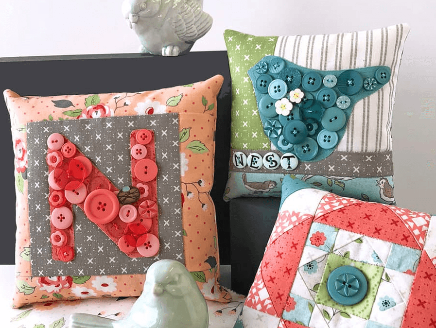 5 ý tưởng trang trí nhà dễ thương từ những chiếc cúc áo nhỏ xinh