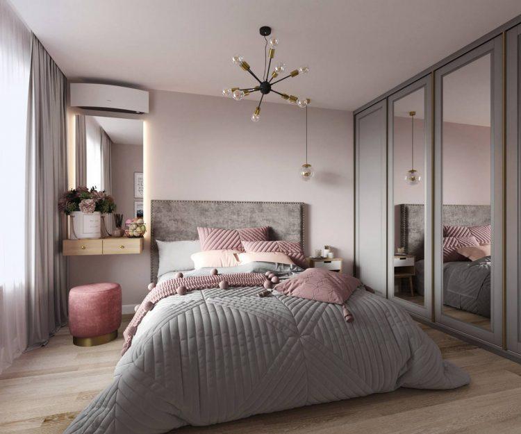 Căn hộ 43m² với tông màu hồng - xám vừa điệu vừa sang của cô nàng 9x