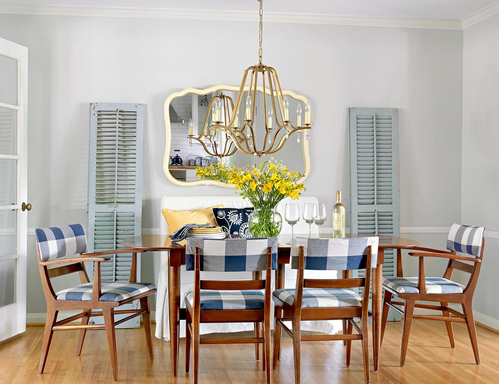 10 ý tưởng trang trí nhà “đẹp vượt thời gian” với họa tiết kẻ caro