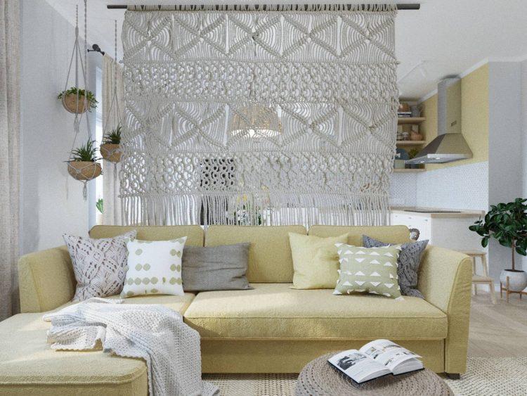 Căn hộ 75m² với sự "thống trị" của nội thất đan lát thủ công tuyệt đẹp