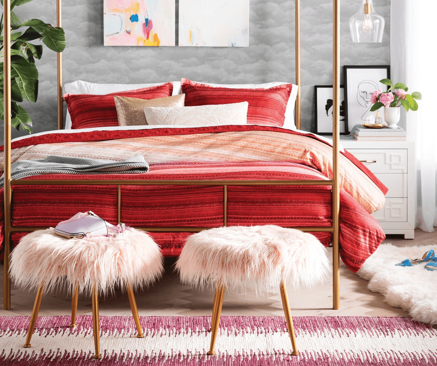 12 mẫu ghế lông thú nhân tạo êm ái và ấm áp cho mọi căn phòng mùa Đông