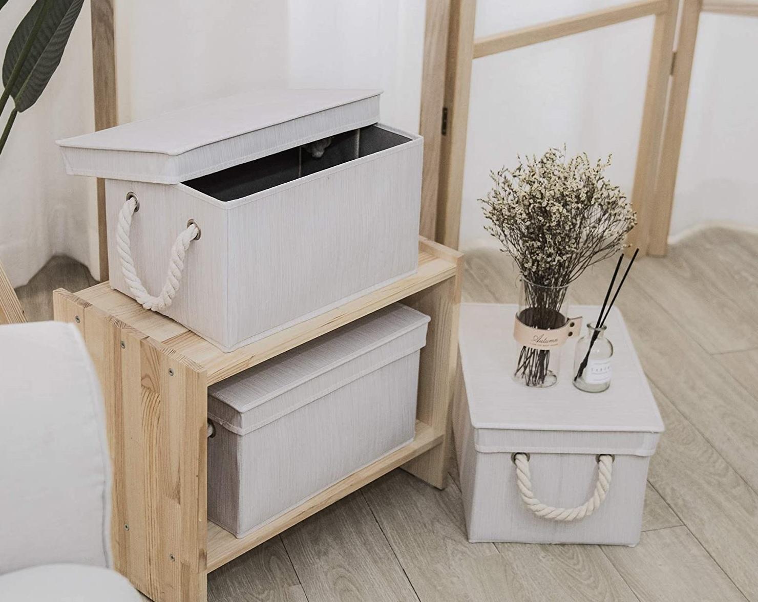 Những chiếc thùng lưu trữ cho nhà gọn gàng, càng ngắm càng thấy xinh