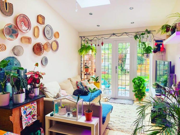 Ngôi nhà chỉ 46m² nhưng có đến 100 chậu cây cảnh của cô nàng yêu cây xanh