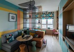 Sử dụng kệ mở làm vách ngăn phân vùng: Ý tưởng thông minh cho những căn hộ nhỏ