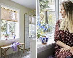 Phòng tắm bắt đầu bằng tình yêu với gạch terrazzo, kết thúc với những phụ kiện cực kỳ tinh tế