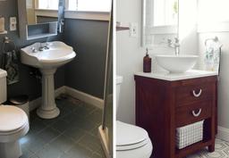 Bất ngờ trước sự thay đổi "ngoại hình" của 3 phòng tắm trước và sau cải tạo