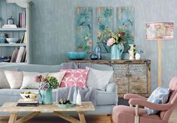 9 phòng khách đẹp dịu dàng nhờ sử dụng gam màu xanh lam trang trí nội thất