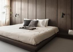 Giường thấp sàn: Món nội thất lý tưởng cho phòng ngủ phong cách tối giản