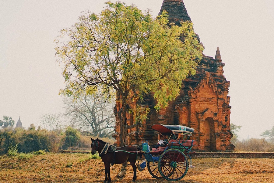 Miền đất Bagan gần gũi và thân thiện với tất cả mọi người.