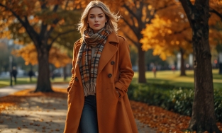 Thời trang mùa thu: Cảm hứng từ những gam màu ấm áp