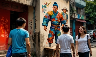 Sắc màu sống động của nghệ thuật đường phố Việt Nam