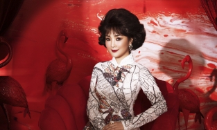 Hoa hậu Giáng My hóa thân thành nữ Diva nhạc cổ điển trong BST Minh Tinh 