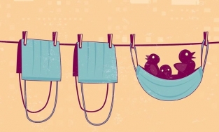 Ngắm tác phẩm nghệ thuật từ khẩu trang của nghệ sĩ Đức