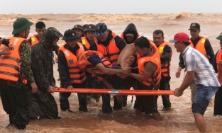 Thi thể thuyền viên cuối cùng của tàu Vietship 01 mắc cạn được tìm thấy