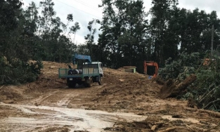 Sạt lở thủy điện Rào Trăng 3: Chưa có kết quả tìm kiếm 13 người