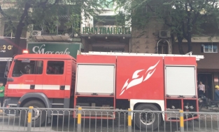 TP.HCM: Cháy khách sạn giữa trung tâm thành phố