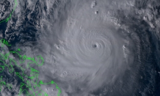 Siêu bão Goni sẽ có 2 giai đoạn giảm cấp