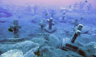 Bí ẩn nghĩa trang dưới đáy biển ở Tây Ban Nha