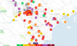 Sáng 2/11, Hà Nội báo động tím