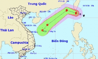 3 cơn bão sẽ liên tiếp đổ bộ vào biển Đông trong tuần tới