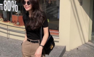 Mặc đẹp không khó với 10 công thức diện quần âu tối màu