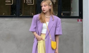 Biến hóa trẻ trung và thanh lịch với 10 cách diện áo blazer cộc tay