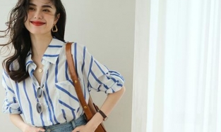 Chân váy denim + sơ mi: Combo hack tuổi vi diệu cho nàng công sở tuổi 30