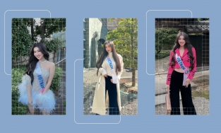 Phong cách 'thần tiên tỷ tỷ' của Phương Nhi khi thi nhan sắc quốc tế